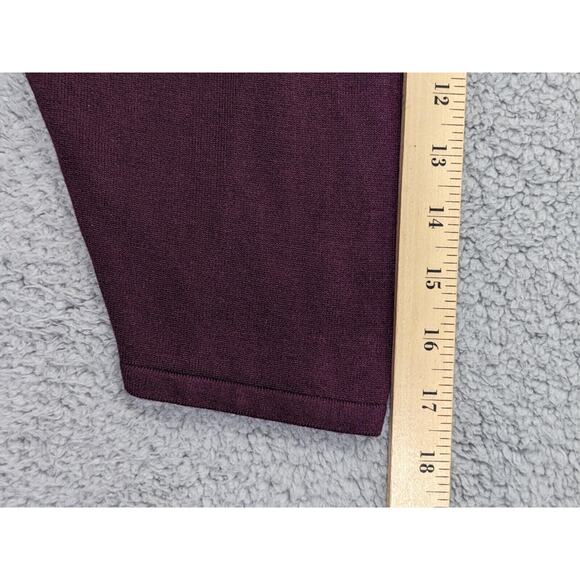 Lane Bryant Light Open Cardigan Women 22/24 Purple Knit 3/4 Sleeve Lace Back T32 - Picture 16 of 16